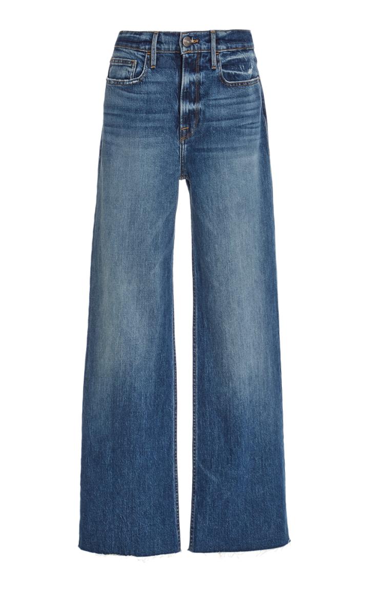 Frame Heritage California High-rise Wide-leg Jeans