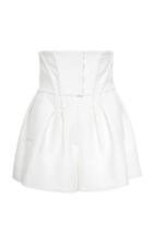 Prabal Gurung Engle Corset Waist Short