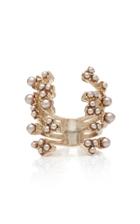 Lulu Frost Jackie Gold-plated Faux Pearl Ring