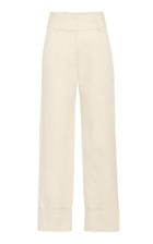 Marina Moscone Painter's Tailored Cuffed Trouser