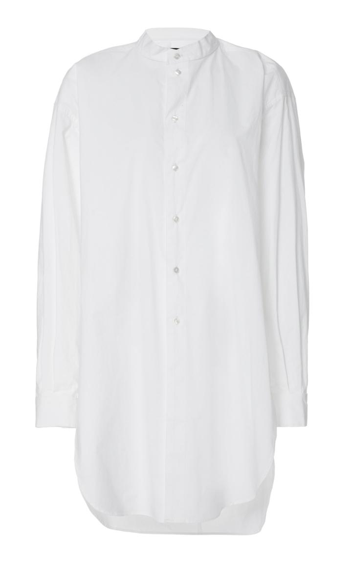 Bassike Long-line Cotton Top