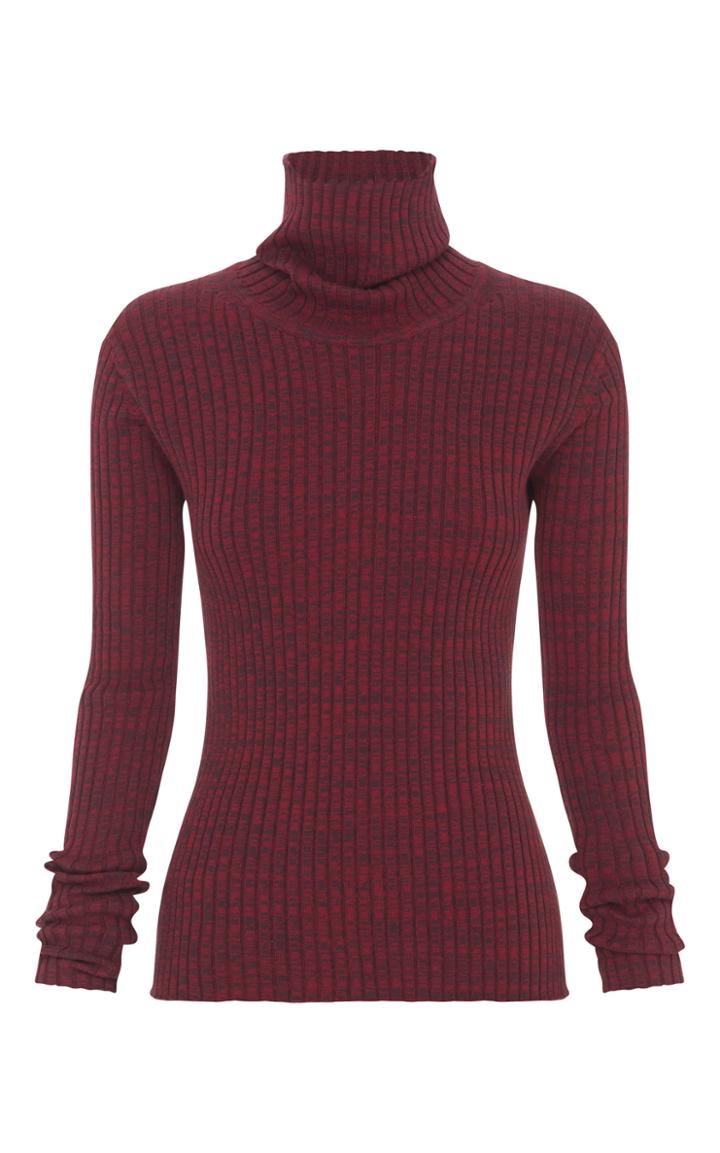 Moda Operandi Anna Quan Heather Ribbed-knit Turtleneck Top