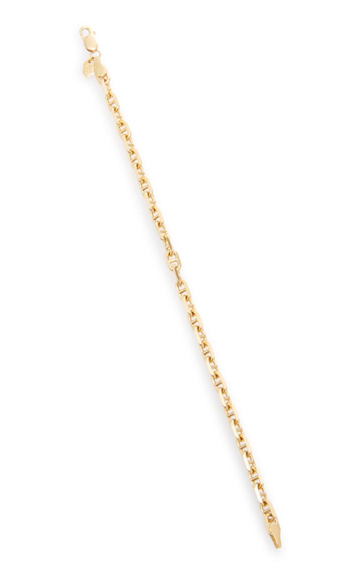 Maria Black Porto Small Yellow-gold Plated Chain Bracelet