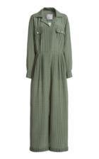 Moda Operandi Giuliva Heritage Collection The Lauren Silk-crepe De Chine Jumpsuit