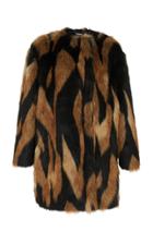 Givenchy Animal-print Faux Fur Coat