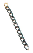 Pomellato Tango Rose Gold Full Pave Garnet Color Change Bracelet