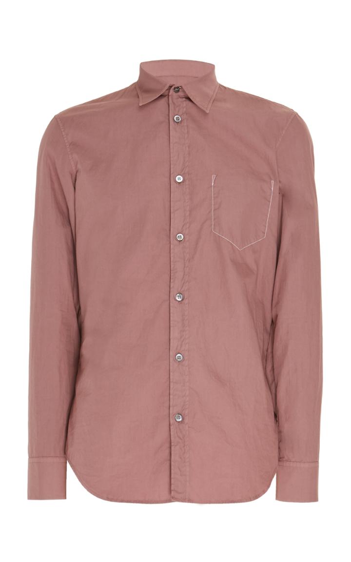 Maison Margiela Cotton Poplin Button Down Shirt Size: 39