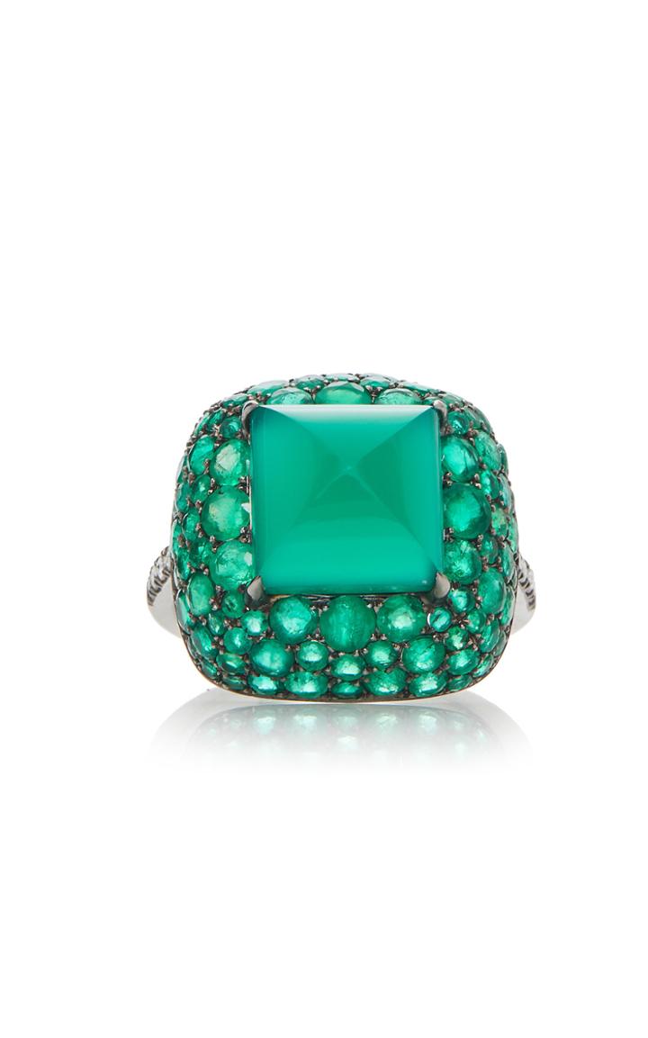 Nam Cho 18k Gold Multi-stone Ring