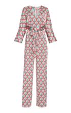 Seren London Kimi Silk Wide-leg Jumpsuit