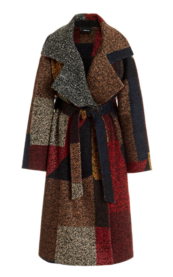 Moda Operandi Akris Imola Printed Boucle Coat