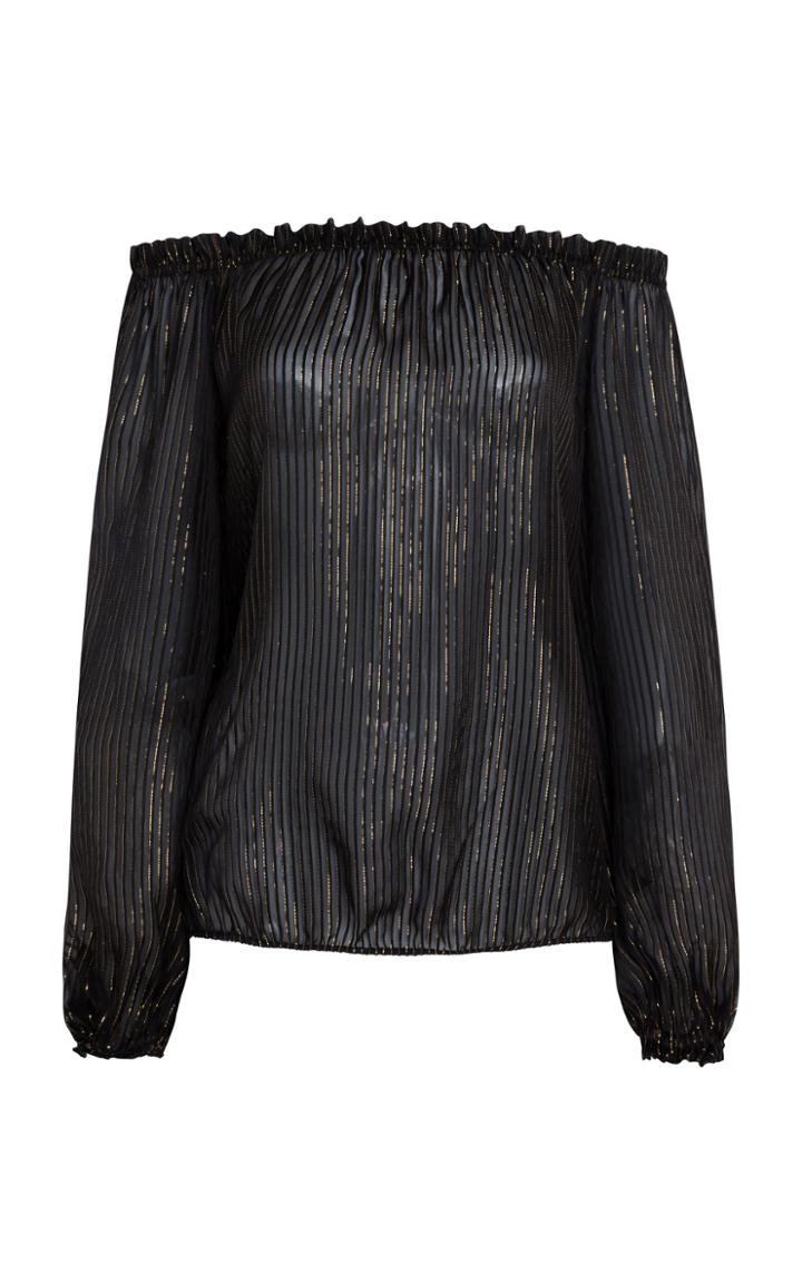 Adriana Iglesias Creek Off-the-shoulder Blouse