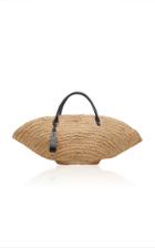 Jil Sander Sombrero Medium Straw Tote