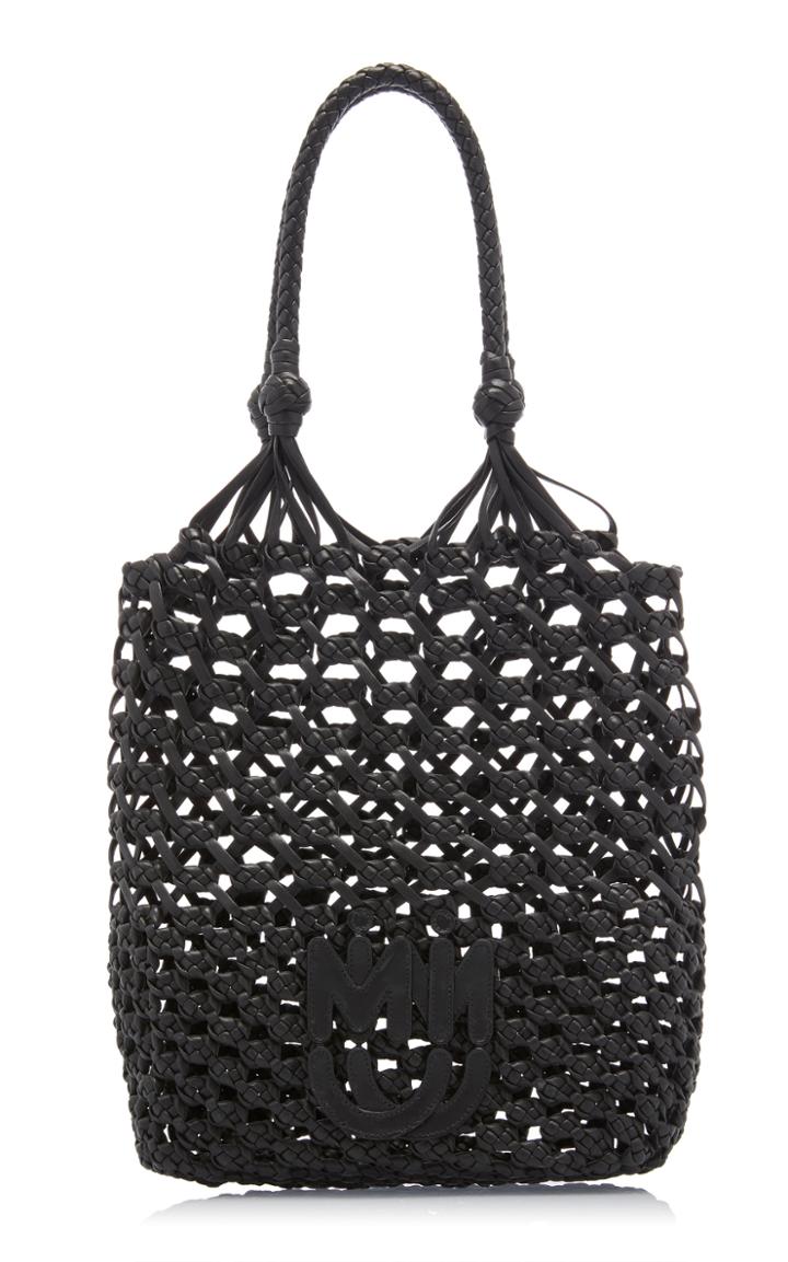 Miu Miu Woven Net Tote