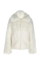 Paco Rabanne Collared Faux Fur Coat