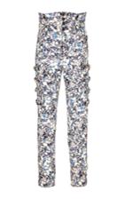 Isabel Marant Green Printed Naos Jean