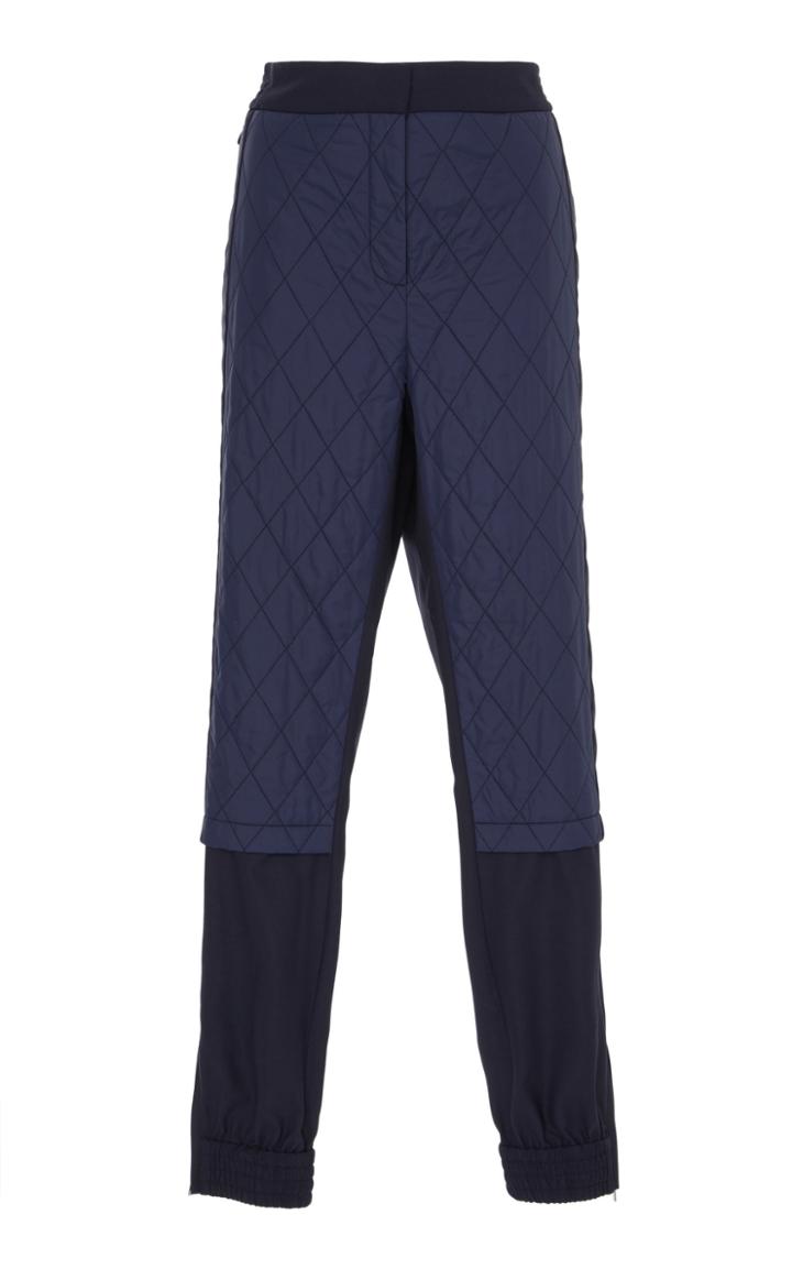 Tibi Quilted Nylon Pant
