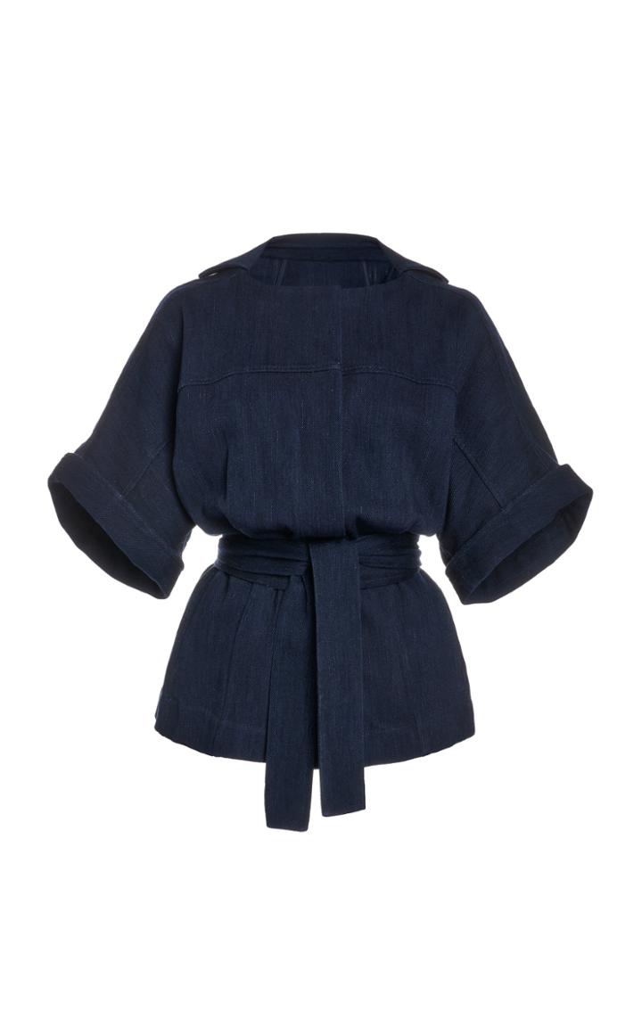 Moda Operandi Esse Studios Belted Denim Jacket
