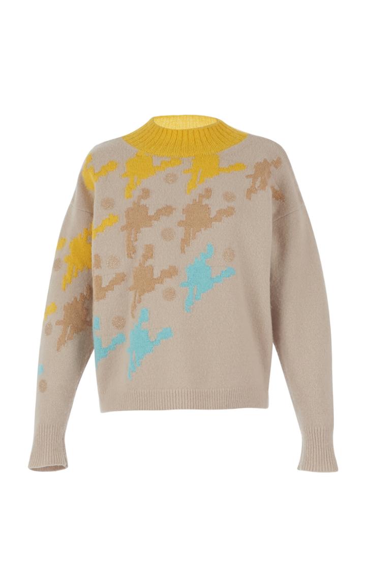 Delpozo Swarovski Sweater