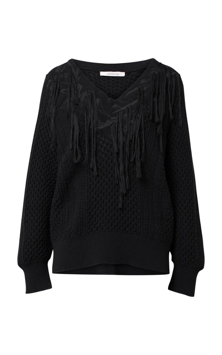 Dorothee Schumacher Floral Fun Embroidered Sweater