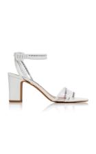 Tabitha Simmons Leticia Patent-leather And Pvc Sandals