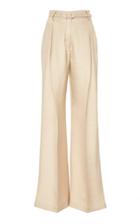Gabriela Hearst Dora Flared Silk-blend Trouser