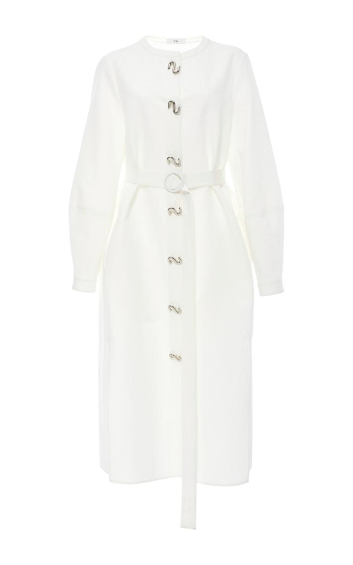 Tibi Lantern Sleeve Shirtdress