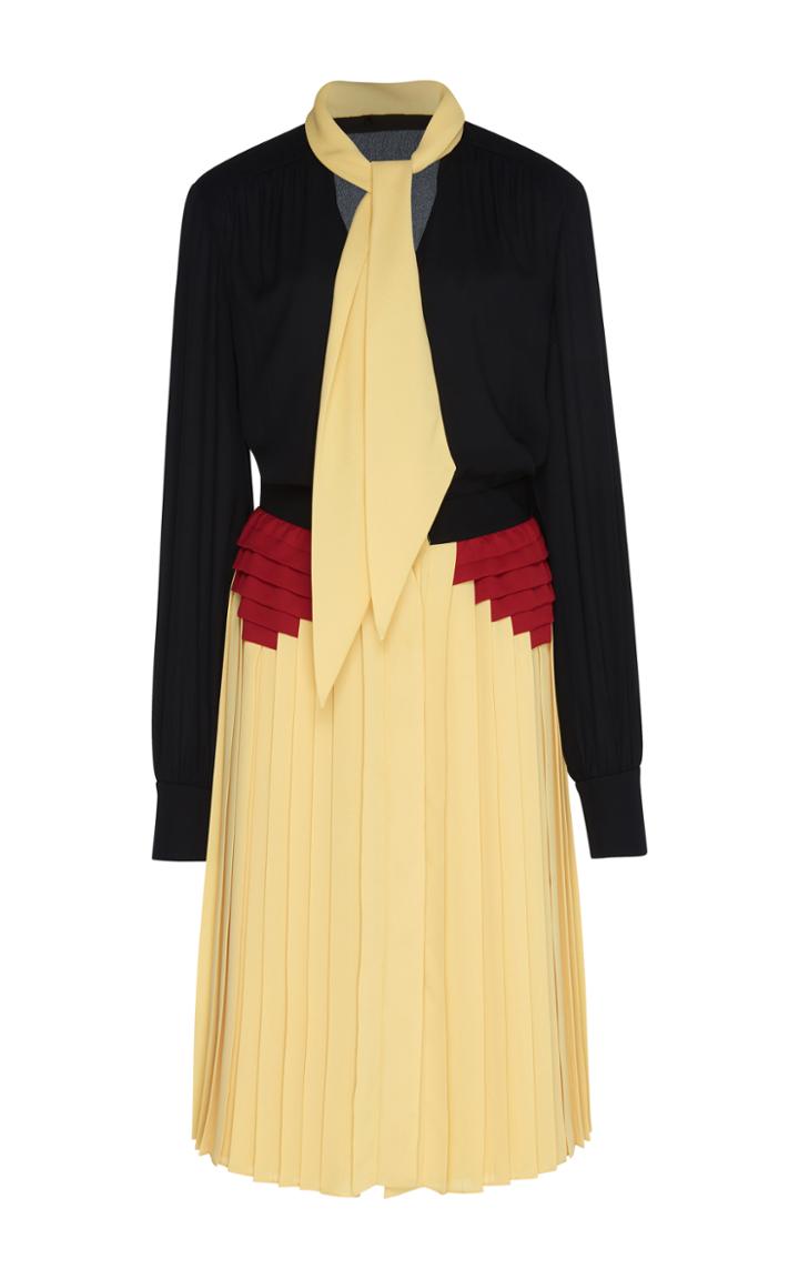 Marco De Vincenzo Sequin Printed Dress