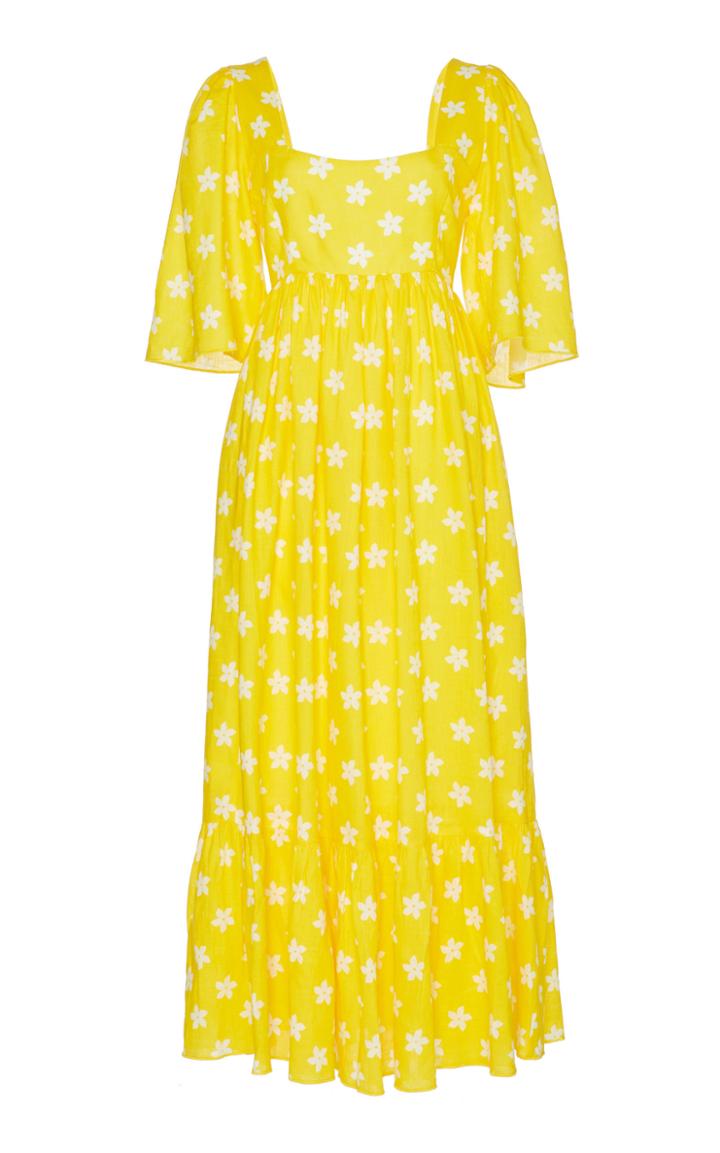 Gl Hrgel Jasmine Tied Back Midi Dress