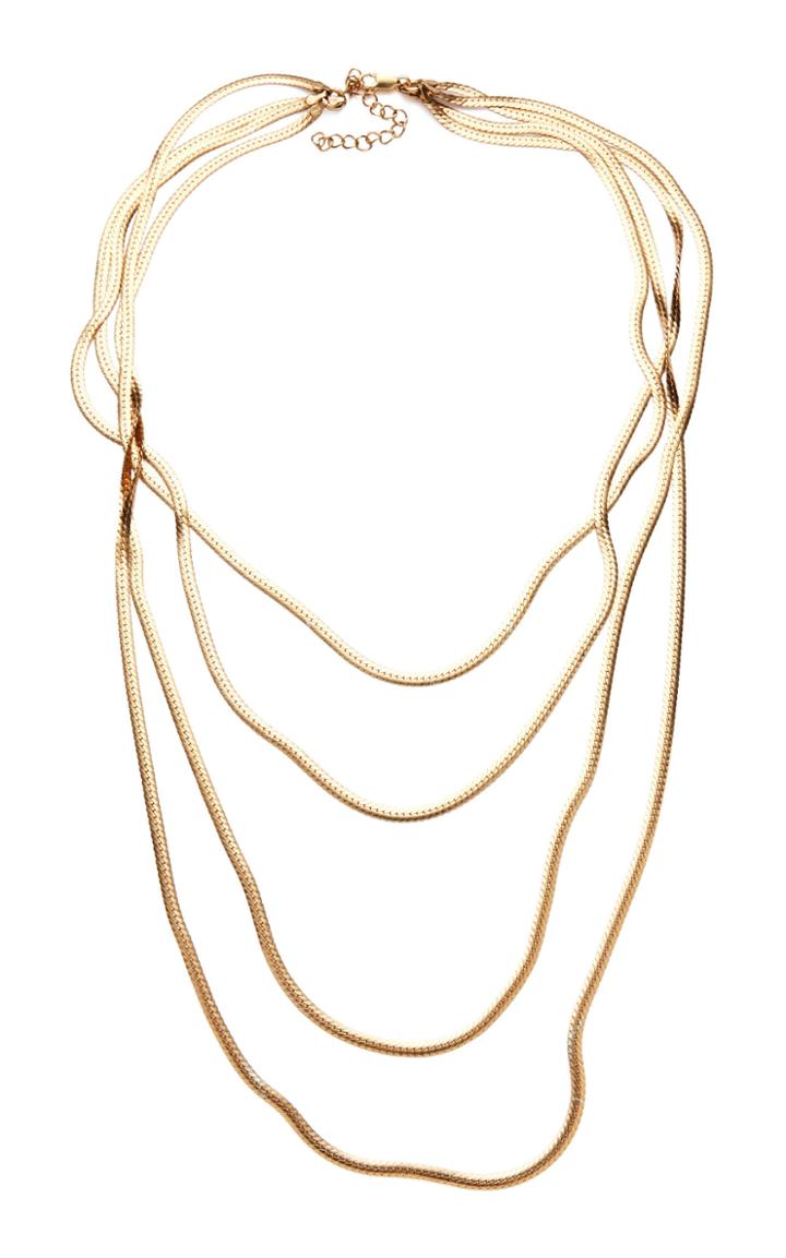 Moda Operandi Magda Butrym Palm Layered Necklace