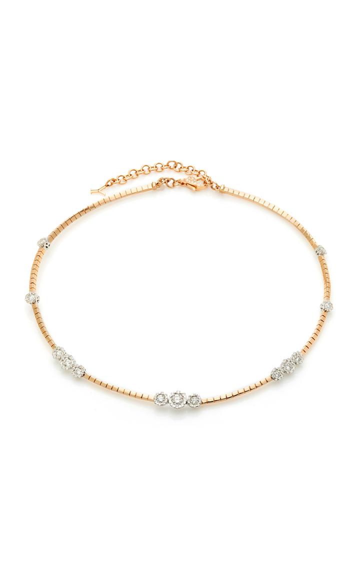 Moda Operandi Yeprem 18k Rose & 18k White Gold Pink Strada Necklace