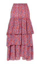 Figue Frida Floral Ruffle Skirt