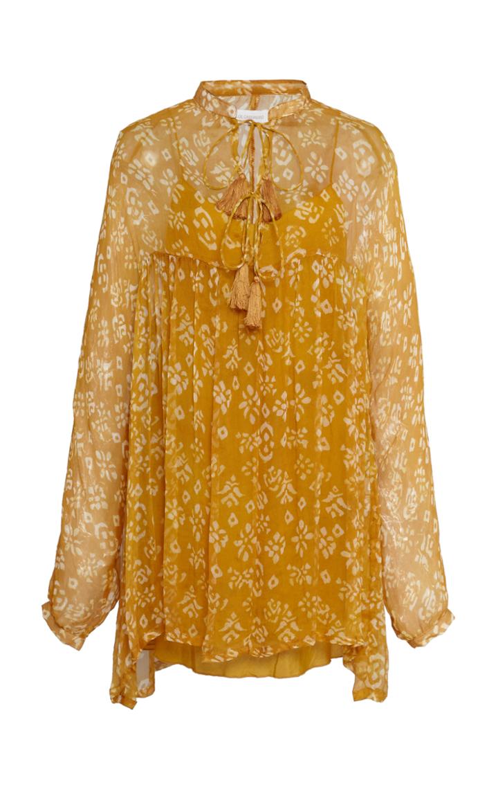 Cloe Cassandro Tessa Mini Silk Dress