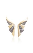 Jessica Mccormack Winged Diamond Earrings