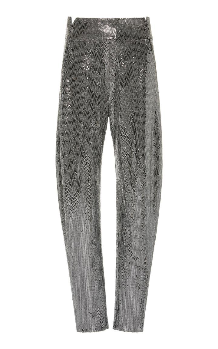 Semsem Embellished Lam Pants