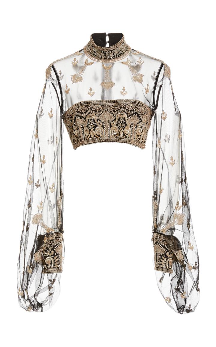 Moda Operandi Cucculelli Shaheen Raden Platinum Top
