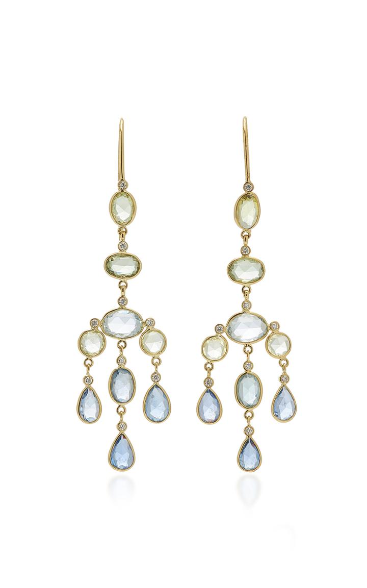 Amrapali Darshana 18k Gold Sapphire Earrings