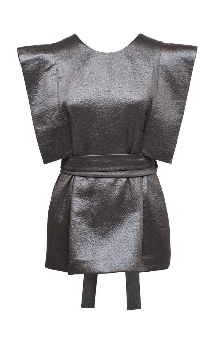 Moda Operandi Lake Studio Structured Belted Top Size: 40