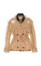 Maison Margiela Cloque Short Trench Coat