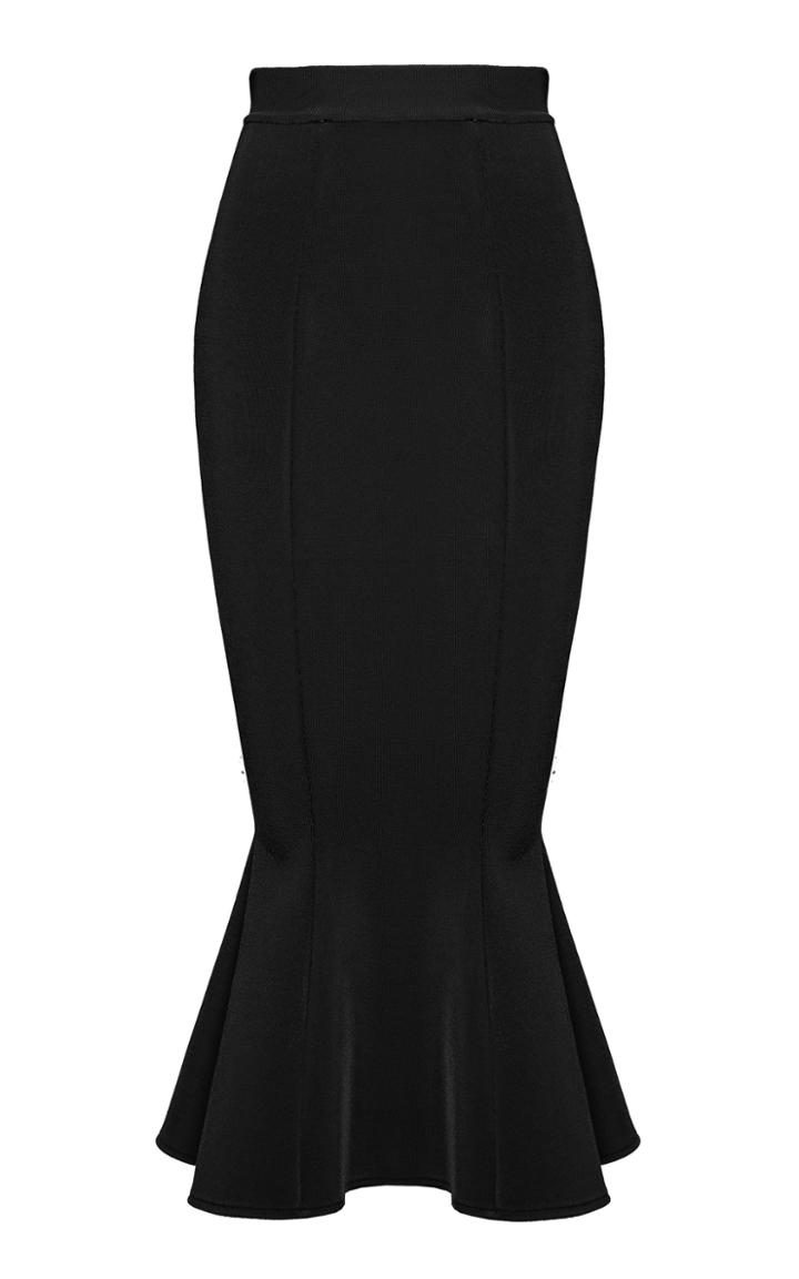 Alexandre Vauthier Stretch-jersey Maxi Skirt
