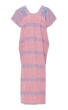 Pippa Holt Striped Cotton Midi Dress