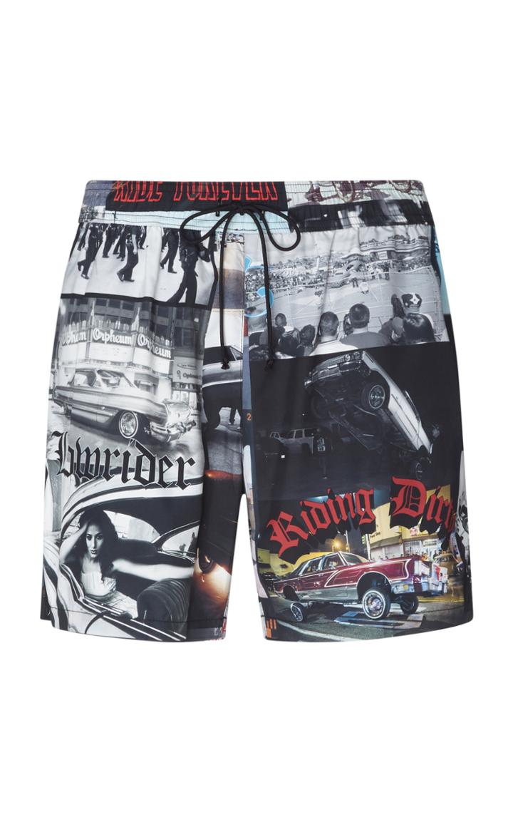Adaptation Printed Track Shorts