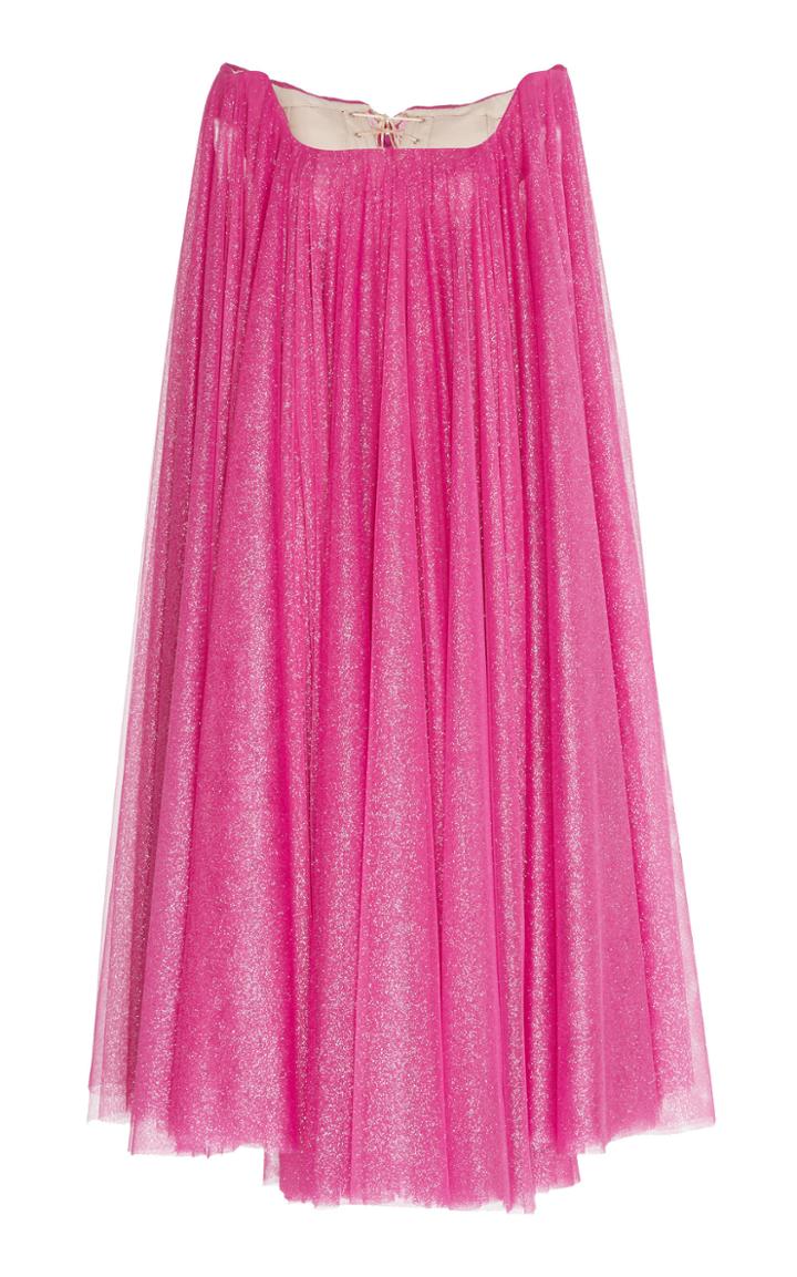 Emilia Wickstead Bonnie Off-the-shoulder Tulle Dress