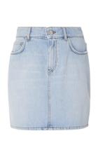 Ganni Sheldon Denim Mini Skirt