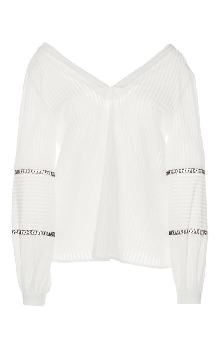 Zeus + Dione Kos V Neck Blouse