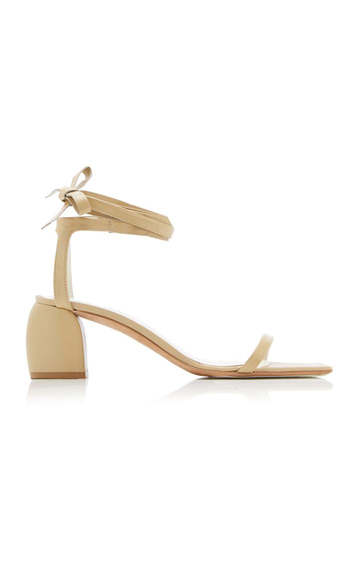 Tibi Shyah Leather Sandals