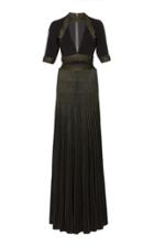 Elie Saab Metallic Dress