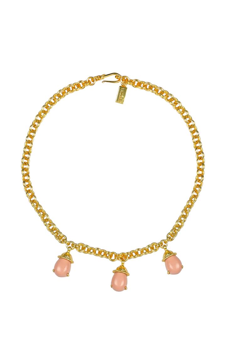 Moda Operandi Valre Coral Jewel Necklace