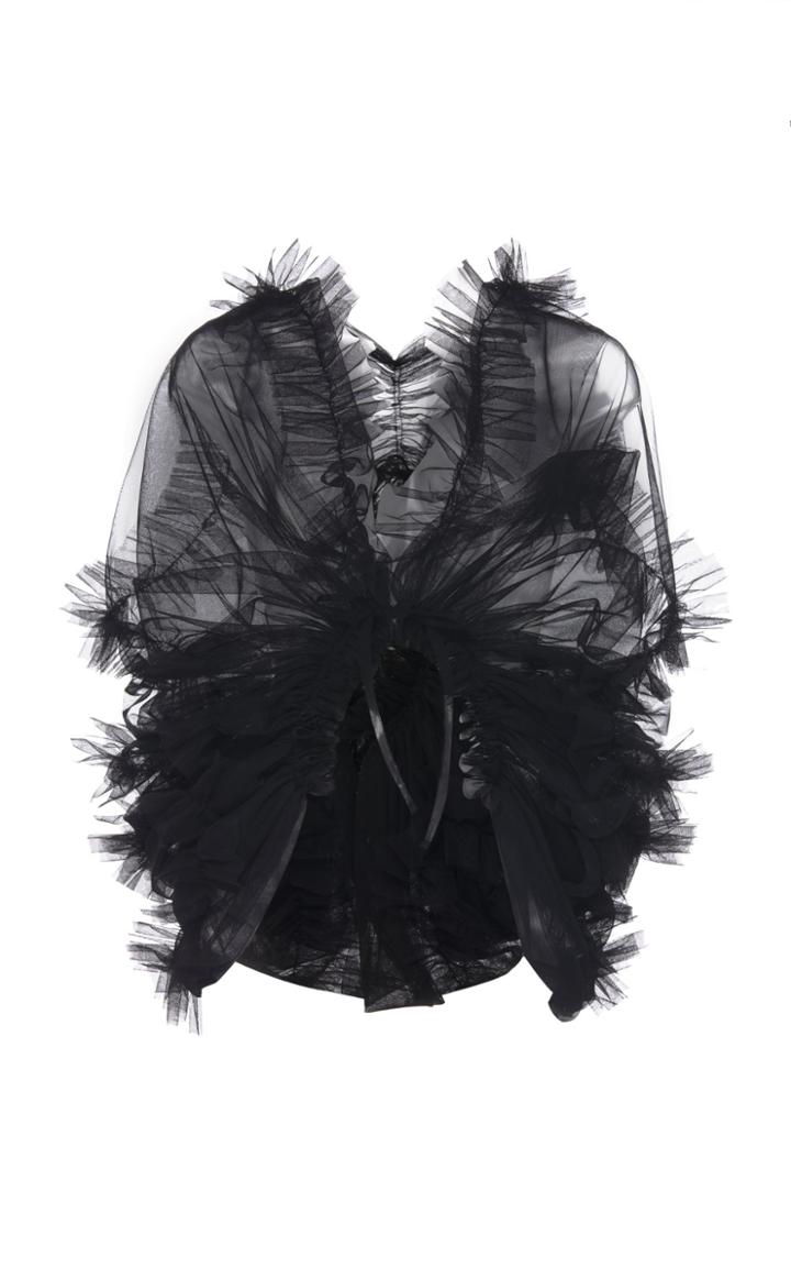 Moda Operandi Molly Goddard Anoki Ruffled Tulle Bolero