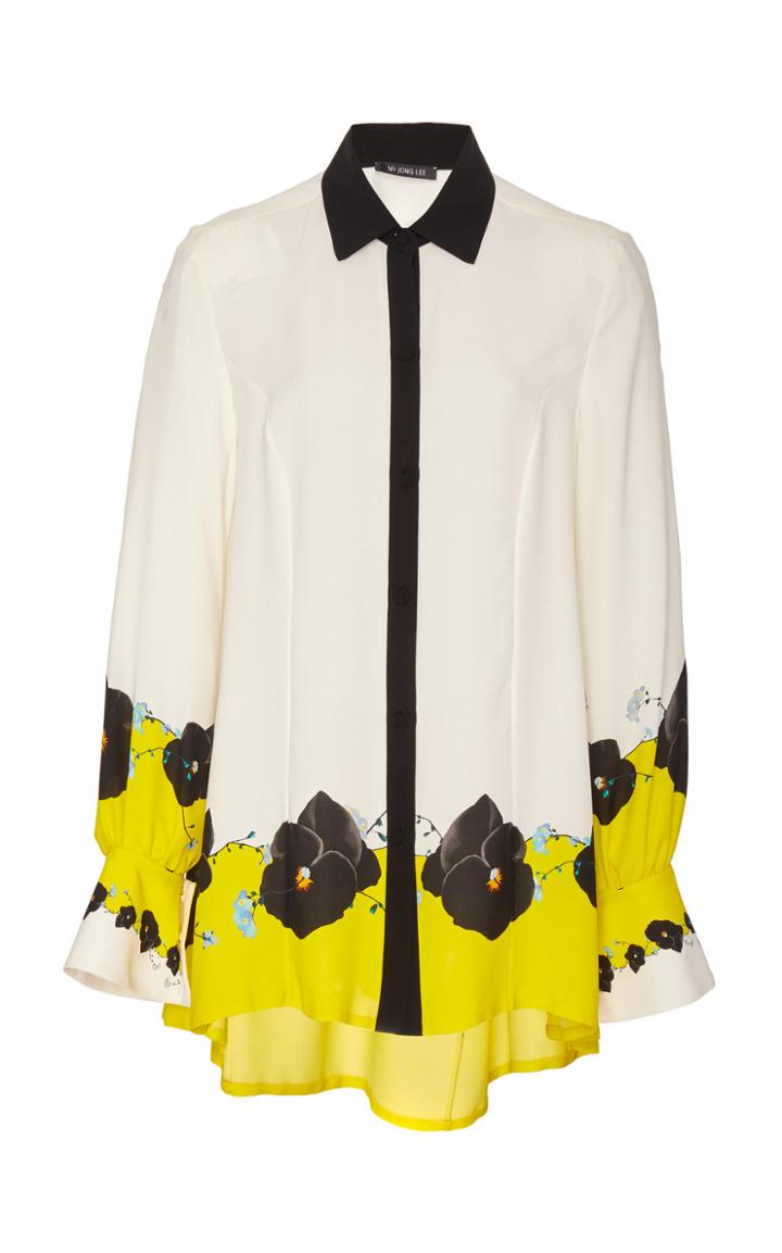 Mi Jong Lee Oversized Printed Shirt