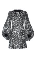Andrew Gn Balloon Sleeve Mini Dress